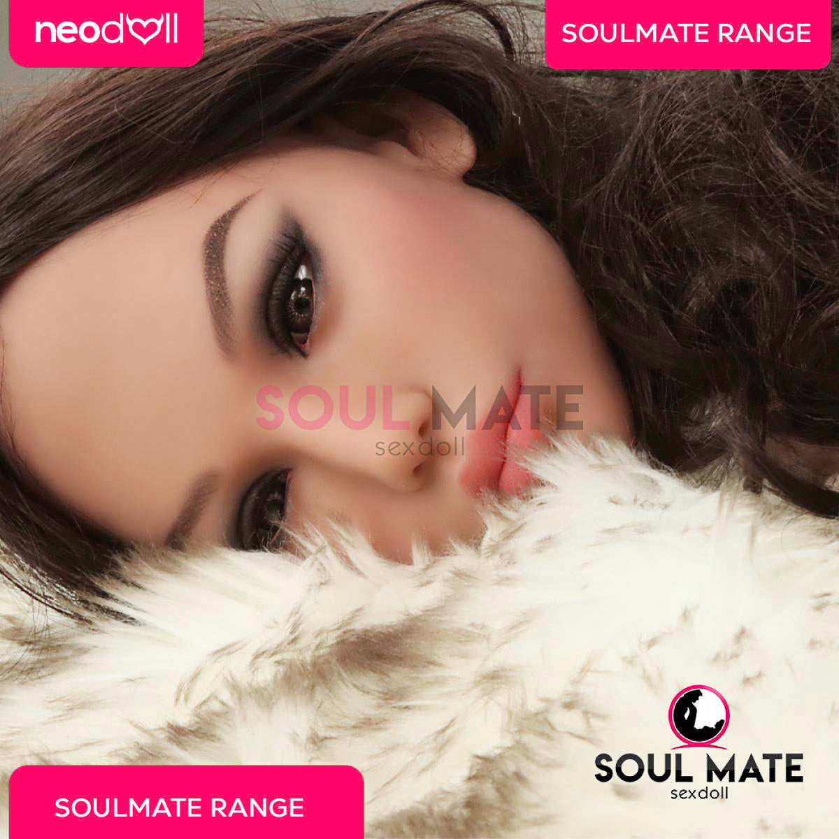 SoulMate Dolls - Arabella Head With Sex Doll Torso - Light Brown