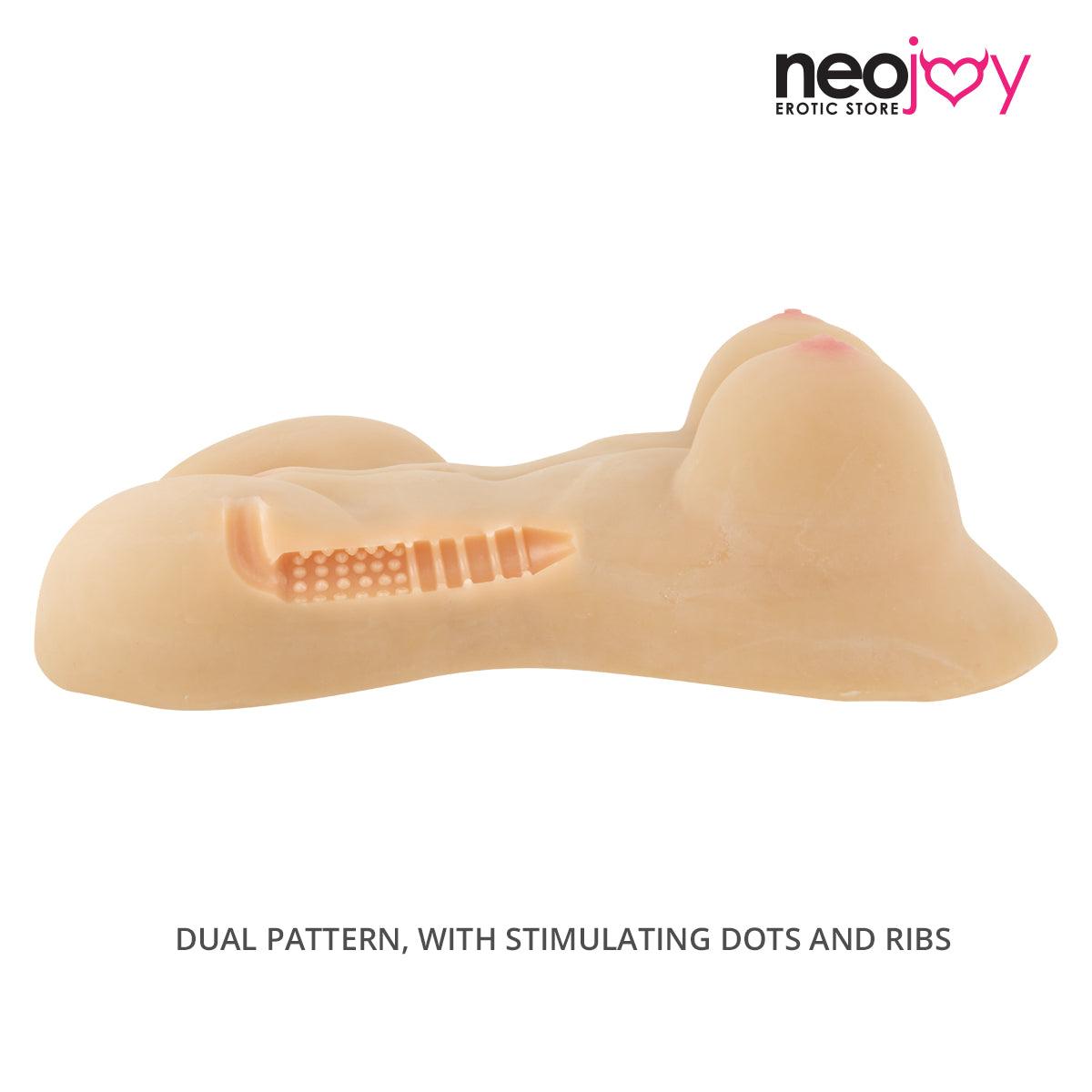 Neojoy Lana White Sex Doll TPE Realistic Vagina & Ass-Medium 7.8Kg - Lucidtoys