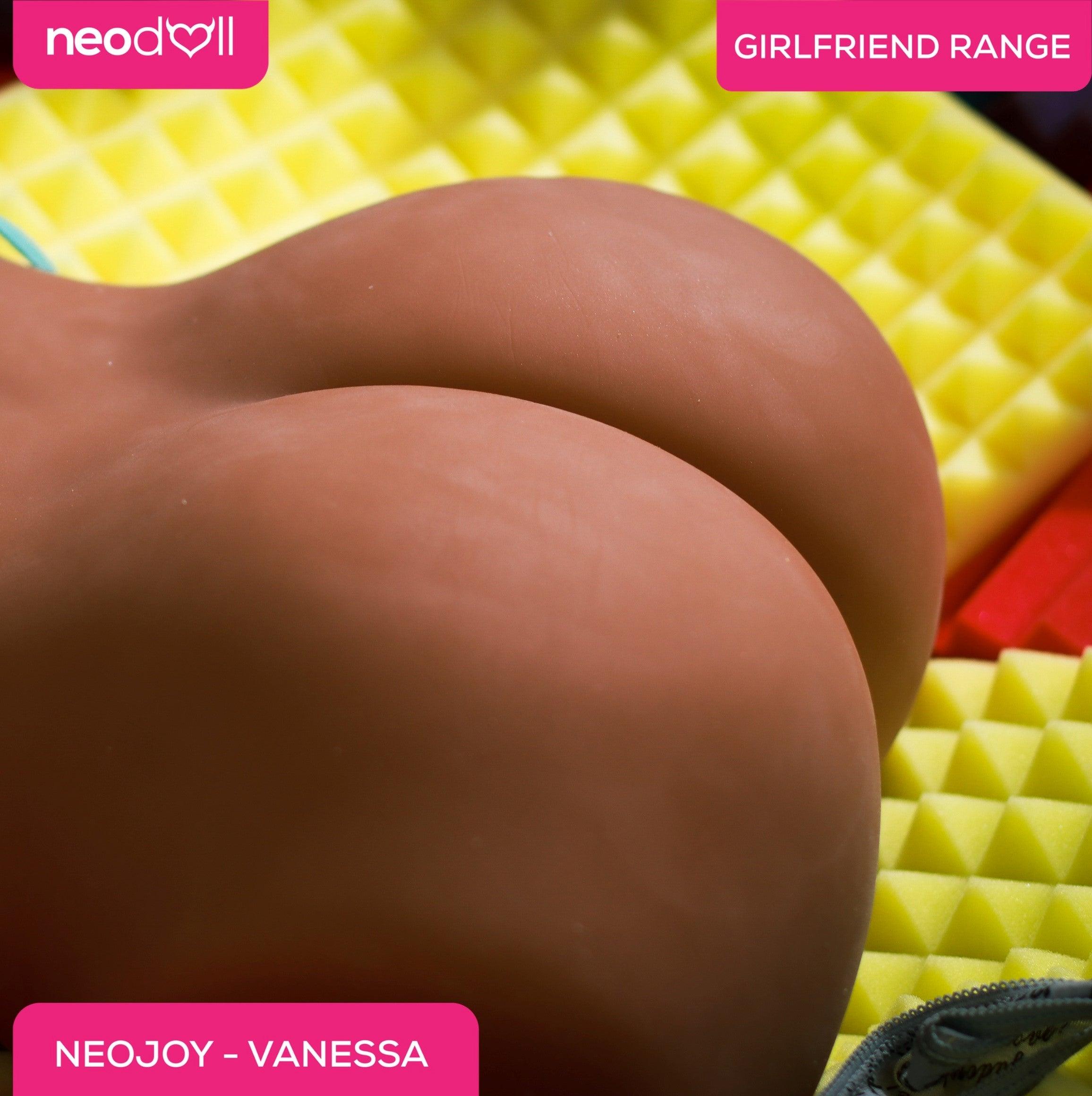 Neojoy Easy Torso With Girlfriend Vanessa Head - Realistic Sex Doll Torso With Head Connector - Tan - 17kg - Lucidtoys