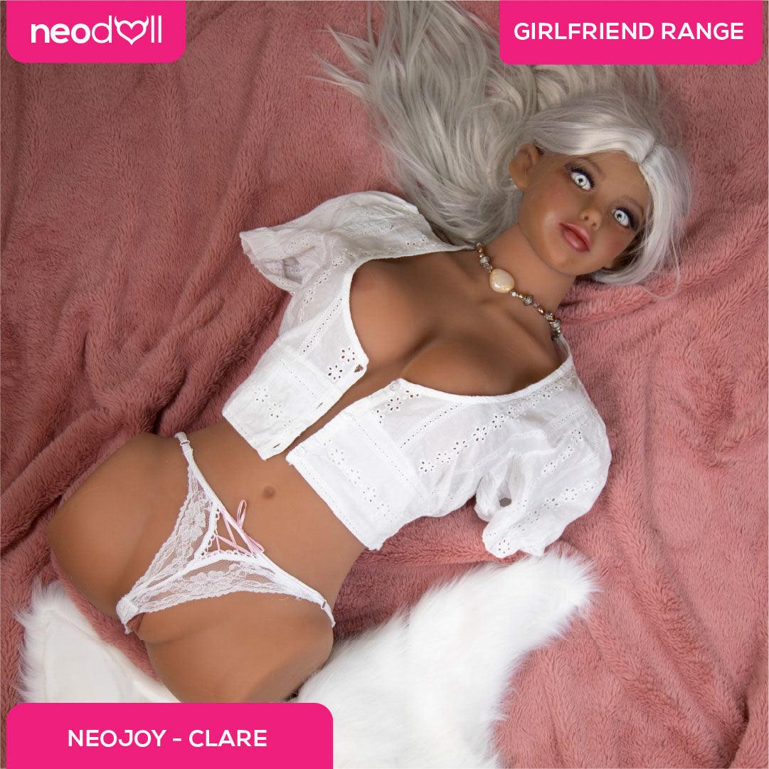 Neojoy Easy Torso With Girlfriend Clare Elf Head - Realistic Sex Doll Torso With Head Connector - Tan - 17kg - Lucidtoys
