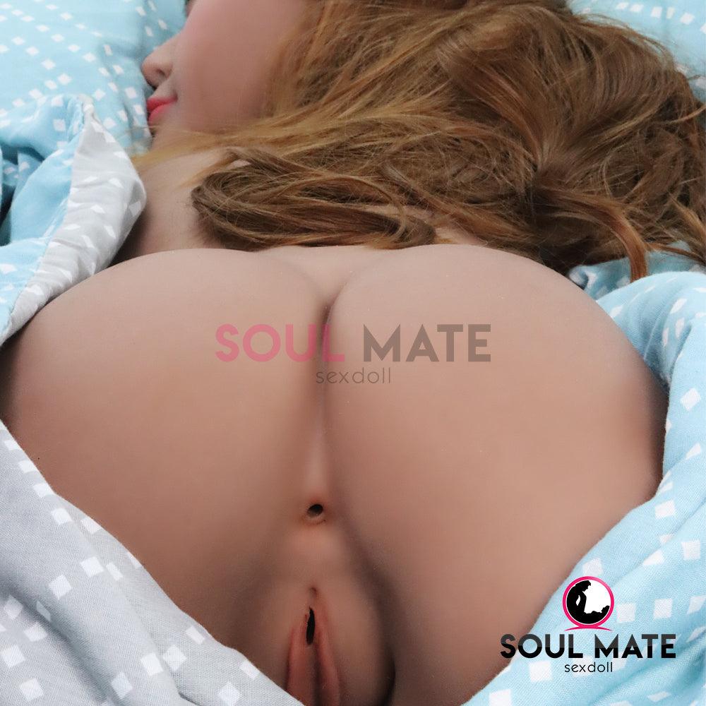 SoulMate Dolls - Morgan Head With Sex Doll Torso - Light Brown - Lucidtoys