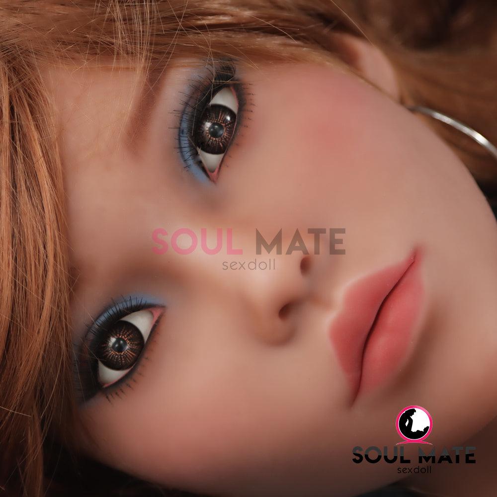 SoulMate Dolls - Gracie Head With Sex Doll Torso - Light Brown - Lucidtoys