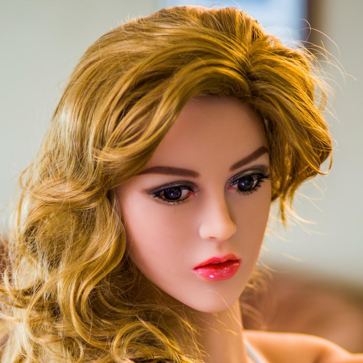 Neodoll Sweet Heart Monica - Sex Doll Head - M16 Compatible - Tan - Lucidtoys