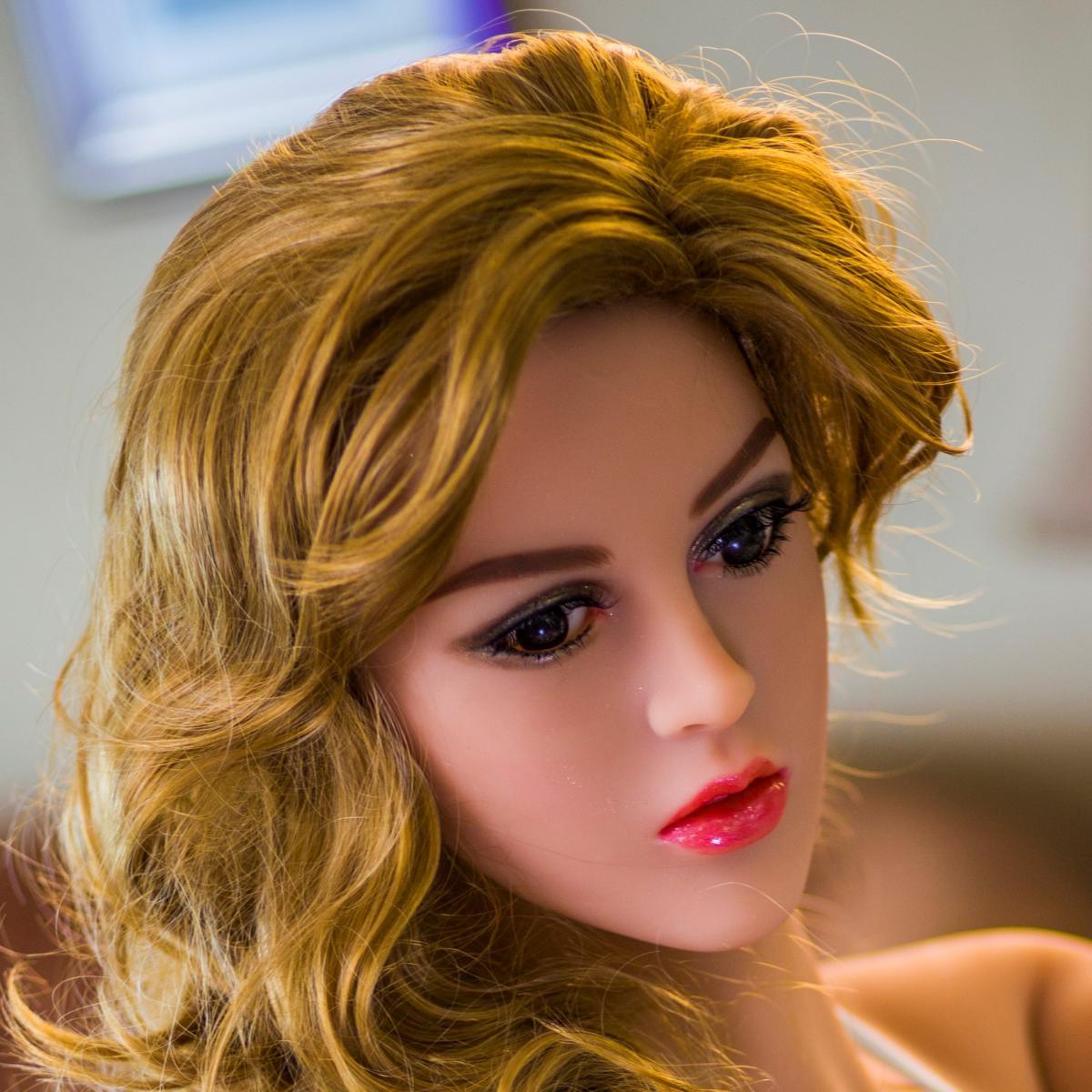 Neodoll Sweet Heart Monica - Sex Doll Head - M16 Compatible - Tan - Lucidtoys