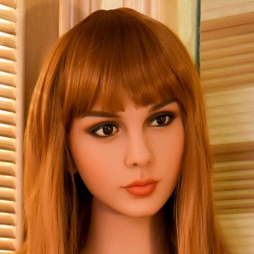 Neodoll Girlfriend Alice - Sex Doll Head - M16 Compatible - Tan - Lucidtoys