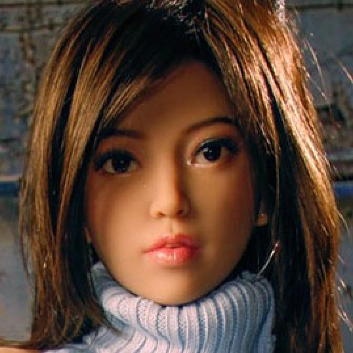 Neodoll Allure - 26 - Sex Doll Head - M16 Compatible - Tan - Lucidtoys