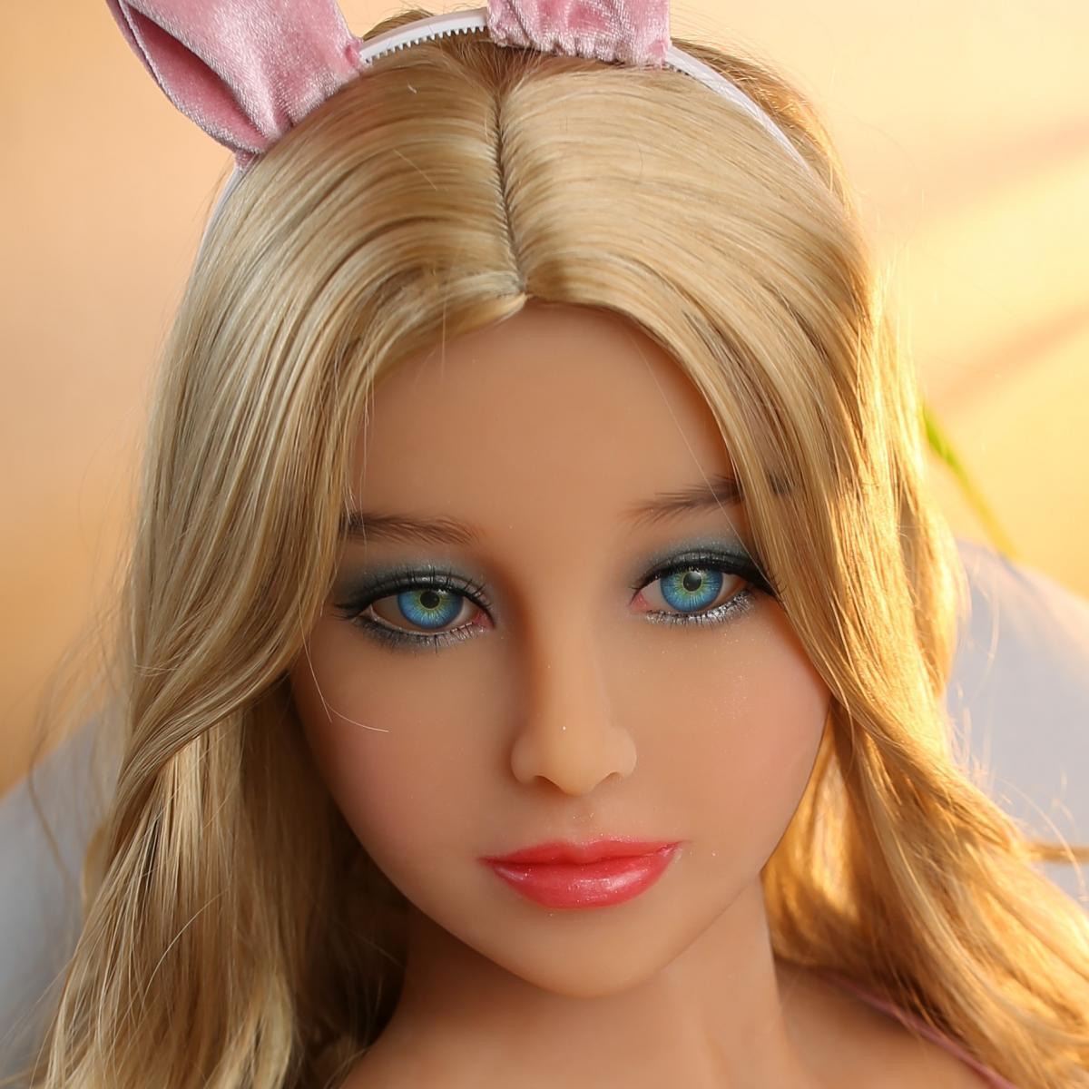 Neodoll Girlfriend Alexa - Sex Doll Head - M16 Compatible - Tan - Lucidtoys