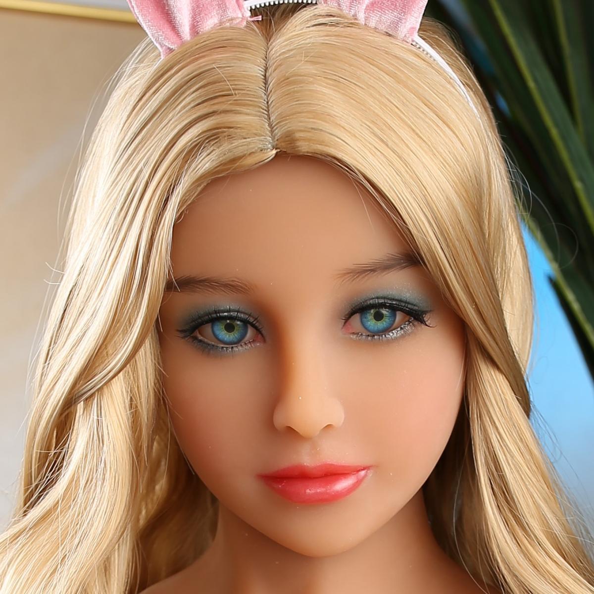 Neodoll Girlfriend Alexa - Sex Doll Head - M16 Compatible - Tan - Lucidtoys