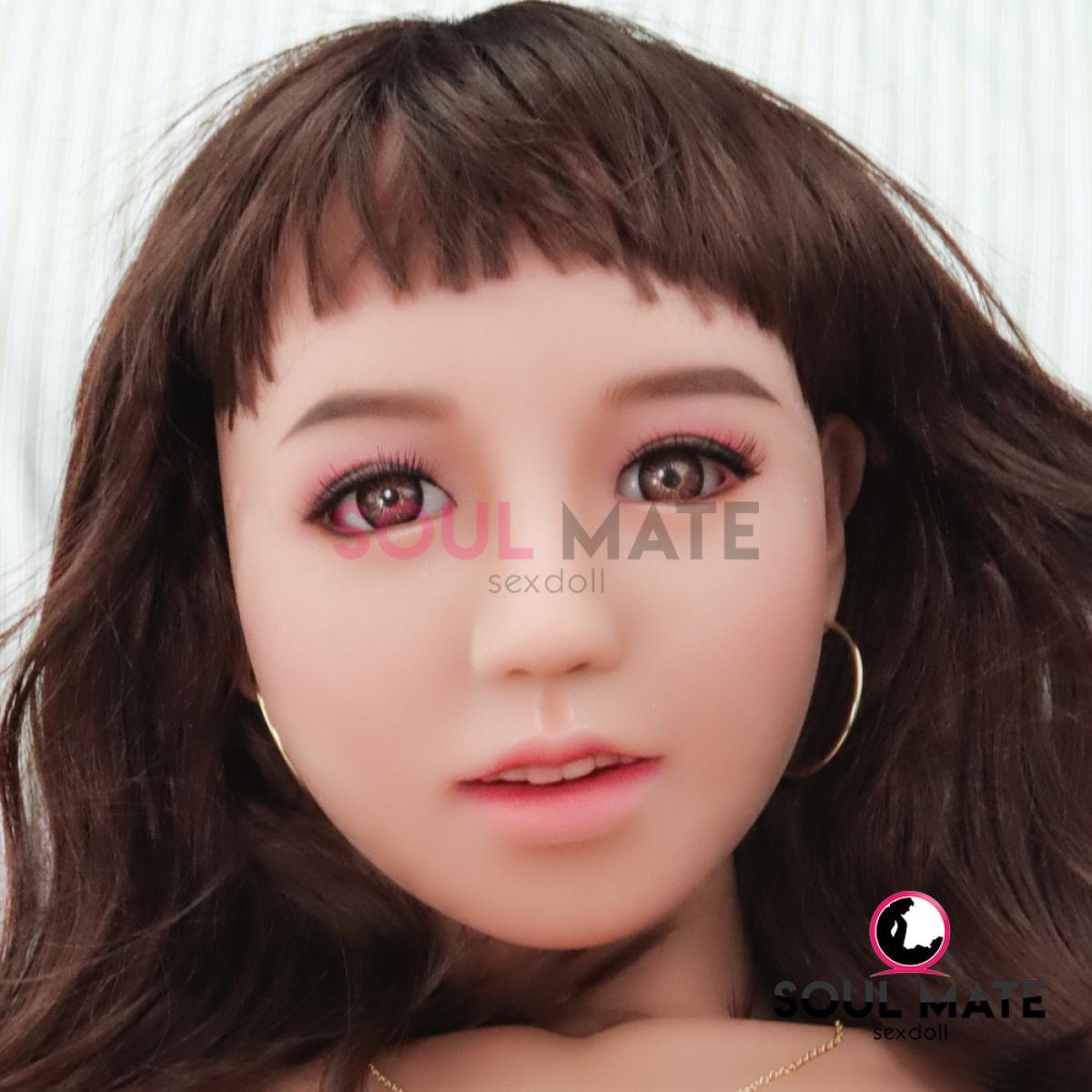 SoulMate Dolls - Kayla Head - Sex Doll Heads - Light Brown - Lucidtoys