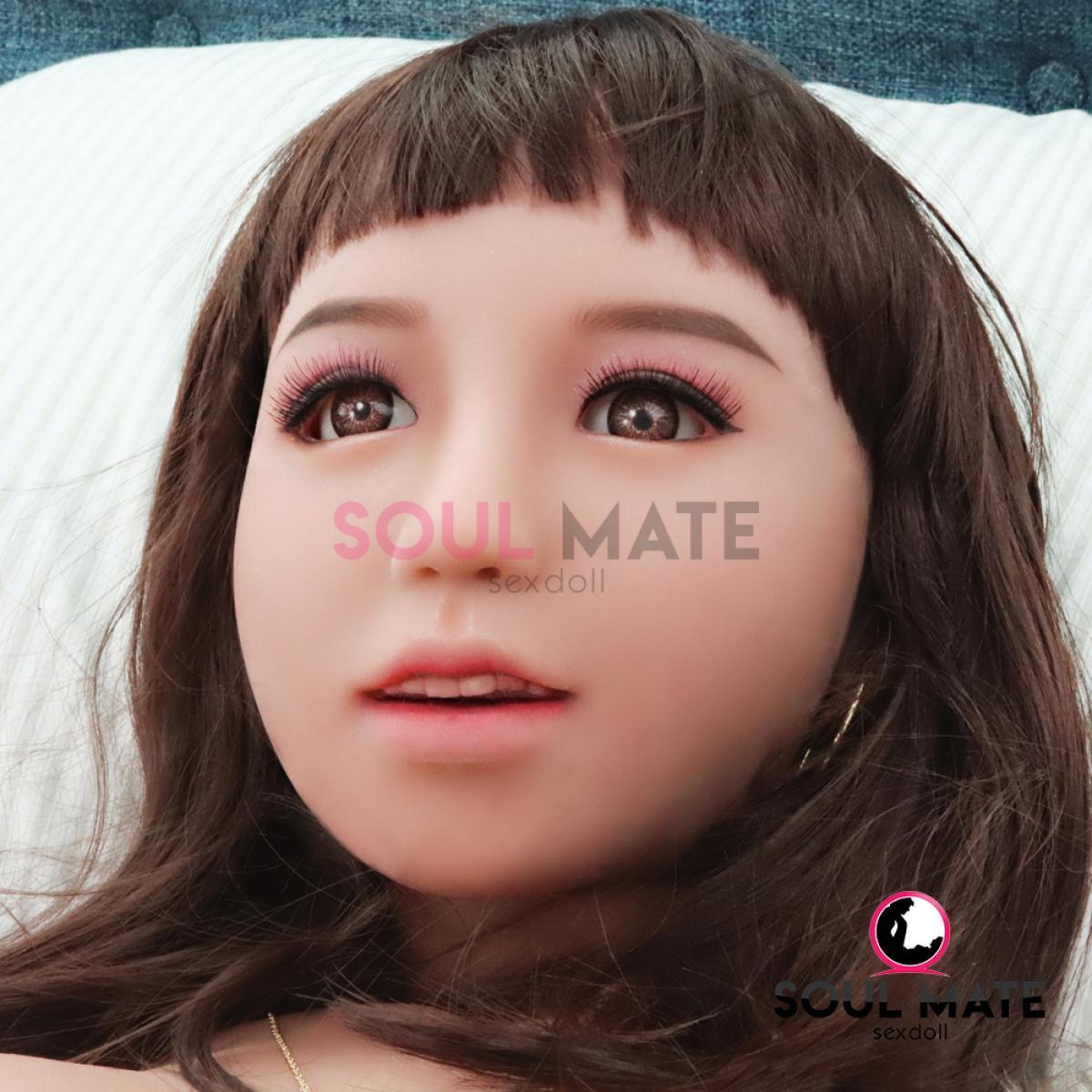 SoulMate Dolls - Kayla Head - Sex Doll Heads - Light Brown - Lucidtoys