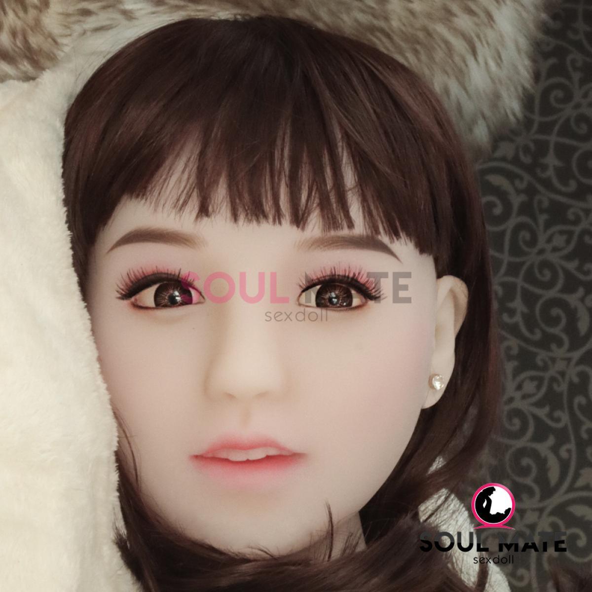 SoulMate Dolls - Kayla Head - Sex Doll Heads - White - Lucidtoys