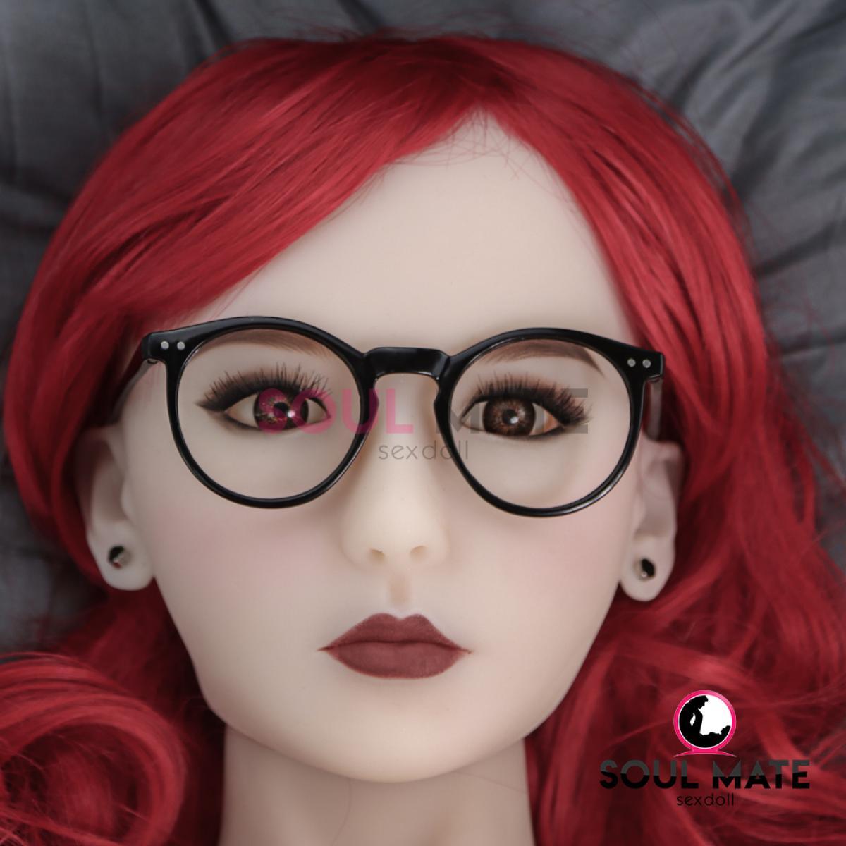 SoulMate Dolls - Emersyn Head - Sex Doll Heads - White - Lucidtoys