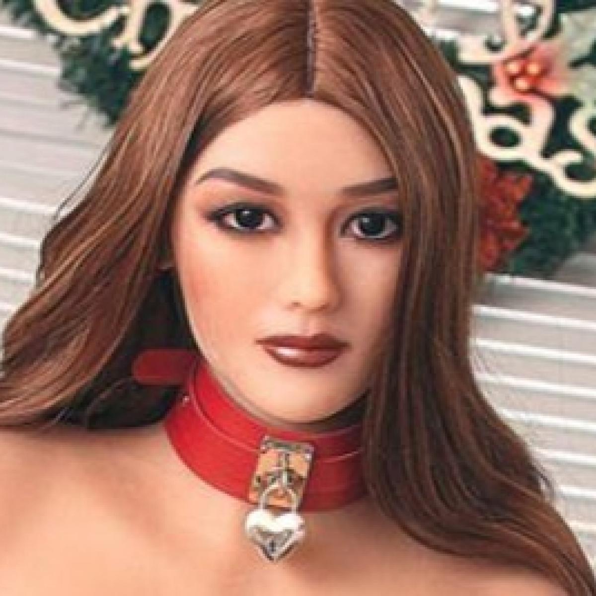 Neodoll Racy - Fiona - Sex Doll Head - M16 Compatible - Light Brown - Lucidtoys