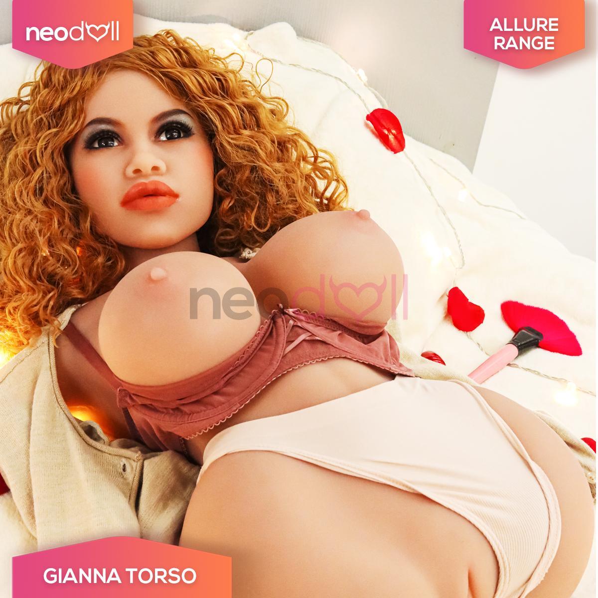 Allure Sex Doll Torso - Gianna Head & Torso - Tan - Lucidtoys