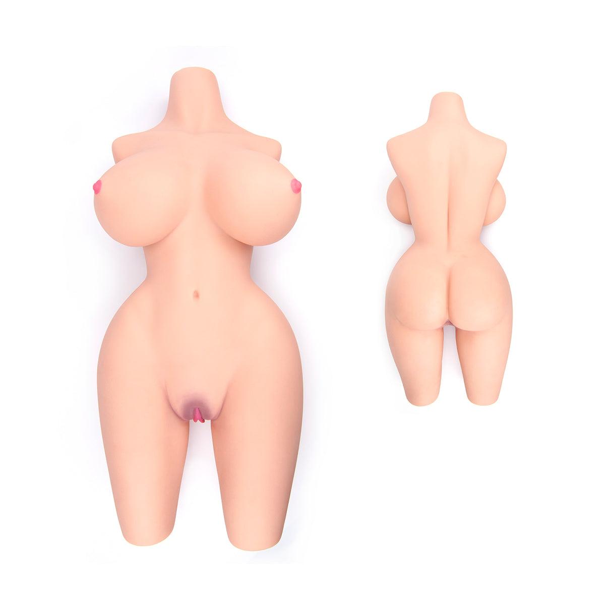 Neojoy - Big half body Sex Torso with Flexible Skeleton - Skin - 17Kg - Lucidtoys