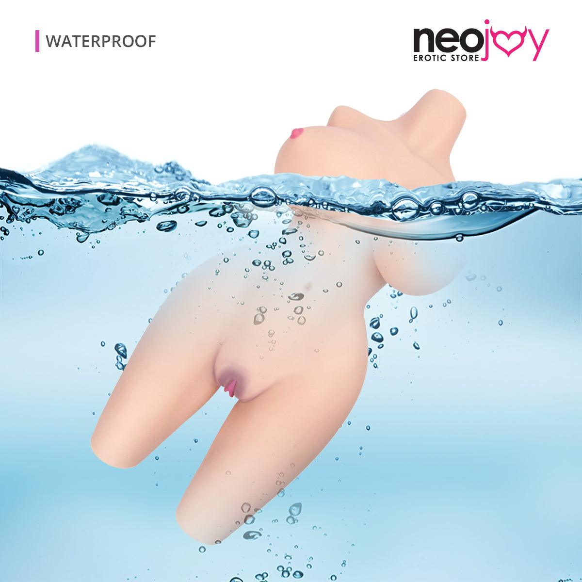 Neojoy - Big half body Sex Torso with Flexible Skeleton - Skin - 17Kg - Lucidtoys