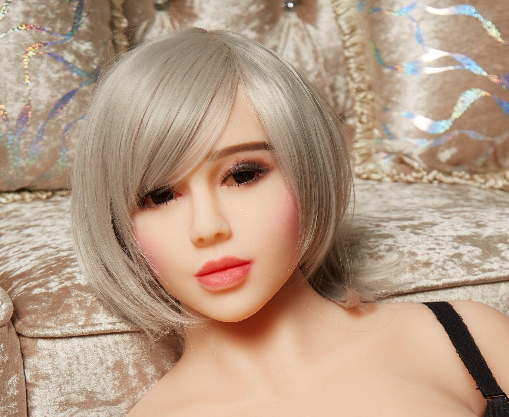 Allure Liliana Head - Sex Doll Head - M16 Compatible - Tan - Lucidtoys