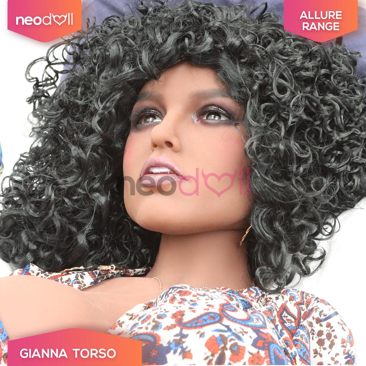 6YE Dolls - Gianna Head With Sex Doll Torso - Black - Lucidtoys