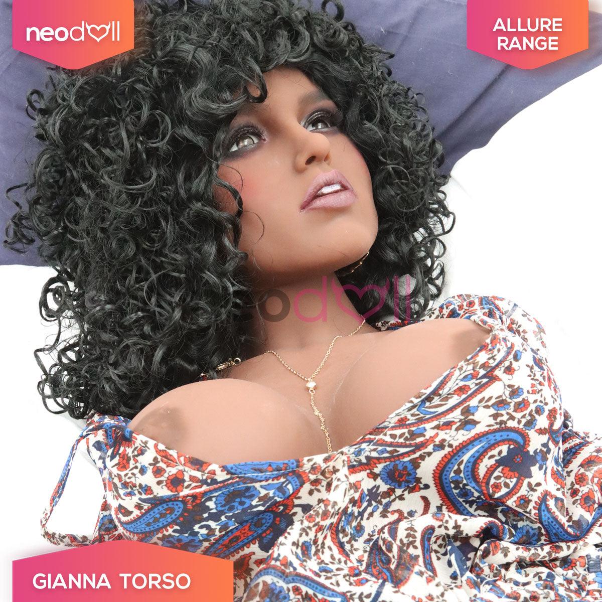 6YE Dolls - Gianna Head With Sex Doll Torso - Black - Lucidtoys