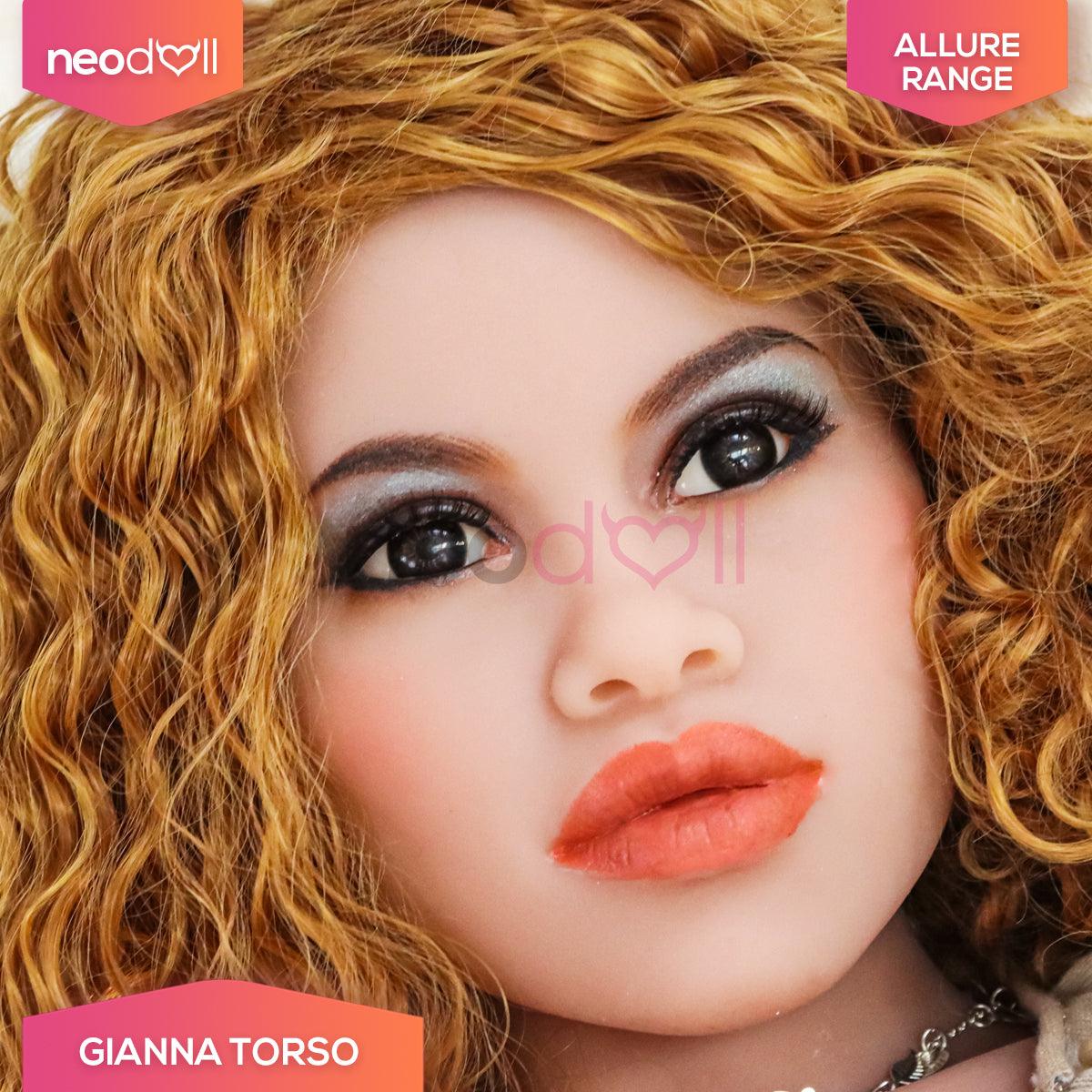 Allure Sex Doll Torso - Gianna Head & Torso - Tan - Lucidtoys